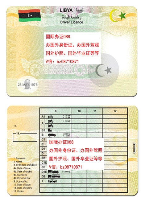 办理利比亚驾照