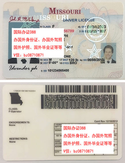 办理密苏里州驾照